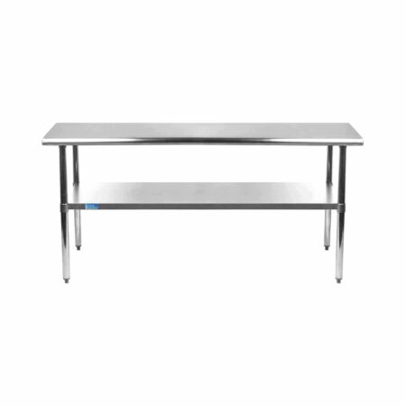 Galvanized Work Table 14x60