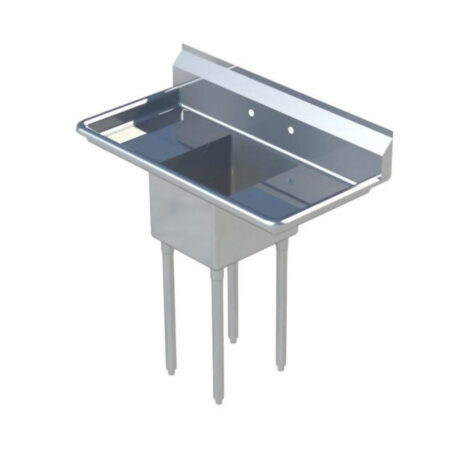 One Compartment Sink Left Right Drainboard