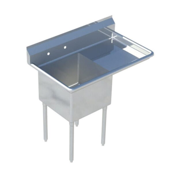 One Compartment Sink Right Drainboard