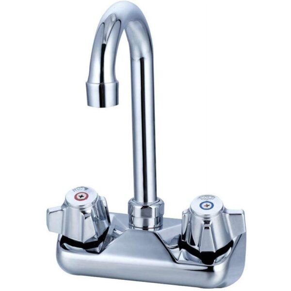 TWMF-435G Wall Mount Faucet Gooseneck Spout